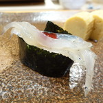 天寿し - 白魚昆布〆