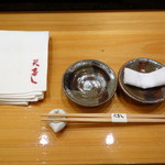 天寿し - セッティング