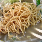 チャンポン福龍 - 「チャンポンセット（並盛）」チャンポンの蒸し麺