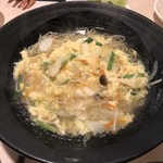 韓豚屋 - 一日野菜玉子ラーメン　　１２００円