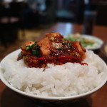 China Table 花木蘭 - 四川風 マーボー豆腐（激辛）オンザライス