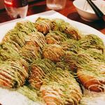 たこ焼き 金まる 飯坂本店 - あらマヨ味