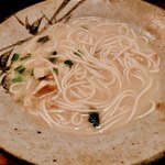 たこ焼き 金まる - 裏メニューの鶏そば (^^)