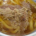 Dondon - 「サービスセット」肉うどん（単品460円）