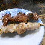 庚申酒場 - タンと鶏(塩焼き）