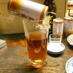 庚申酒場 - ホットウーロン割り