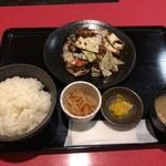 kamameshiyakitoritoosakesumiyayonezou - 日替わり定食（ホイコーロー）