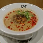 175°DENO担担麺 - 汁ありシビれる担々麺：そんな痺れない