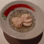 鮨 泉水 - 鱈の白子の焚き物