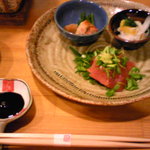 巳土里 - １５００円ランチの前菜。手抜きはありません。