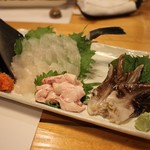 漁火 - かわはぎ＆鳥貝