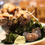 漁火 - 活さざえ刺身