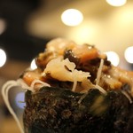 漁火 - 活さざえ刺身