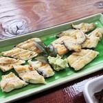鰻料理　うな富 - しら焼き。
