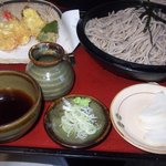 かめや食堂 - 天ざる