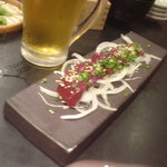 博多もつ鍋 蟻月 恵比寿店  - レバ刺し