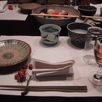 山里料理 葡萄屋 - 葡萄屋の夕食