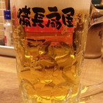 honjinkushiya - 生ビール通常380円が190円