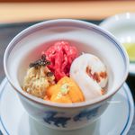 肉割烹 上 - 赤身の小丼