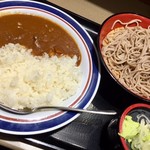 名代 富士そば - カレーライスセット620円