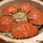 千陽 - 通称『エルメス』ガニの炊き込みごはん