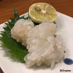 千陽 - 生たらばガニの造り