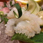 千陽 - 生たらばガニの造り