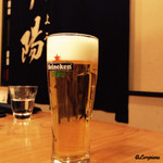 千陽 - 生ビール