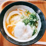 山越うどん - かまたまやま 小  ¥300-
                                とろろ入り