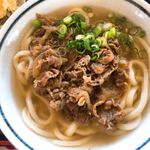 うどん 一福 - 相方の肉うどん  ¥550-