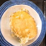 うどん 一福 - 相方のさつま芋天  ¥110-