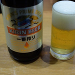 キッチン たか - 瓶ビール中瓶　５００円