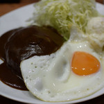 ハンバーグ別アングル