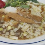 4代目松屋食堂 - 醤油ラーメンワンタン入り