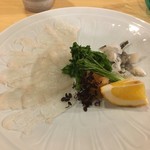 旬美にしかわ - 7㌔天然虎河豚のてっさ