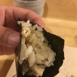 旬美にしかわ - 伊勢海老の手巻き寿司