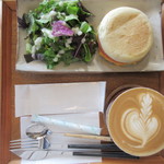 ジャストカフェ - イングリッシュマフィンドリンクセット