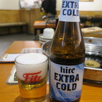 장인닭갈비 - 「ビール」(5000ウォン)