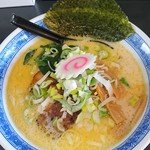 麺屋雷神 - 塩とんこつラーメン