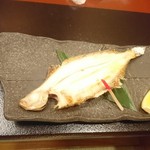 旬味和膳 白扇 - ヒラメ一夜干し
