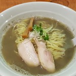 麺肴 今日から - 「魚介100％の激にぼしラーメン（セメント系にがえぐ）」（2018年3月6日）