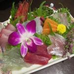 炭焼うな富士 - 刺身三昧