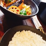 一文字カリー店 - 2018/3  スープカレー  ベーコンエッグ5番