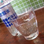 ピッツェリア ダ マッシモ - 炭酸水です。