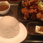 万喜鶏 - カレーがちょっと付いている