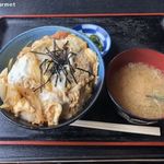 うえ乃 - カツ丼 (1,100円)