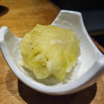 天ぷらスタンド KITSUNE - トリュフ香る半熟味玉子