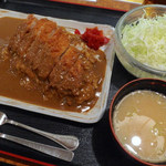 花蔵 - カツカレー（850円）
