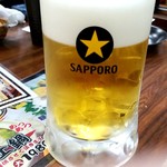 Sakagura Kandakko - サッポロ樽生ジョッキ：440円