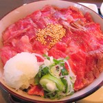 臥璽廊 - やまが和牛のステーキ丼セット